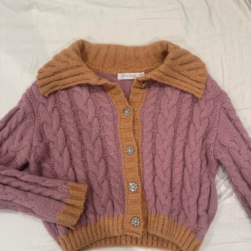 Embellished Knit Cardigan